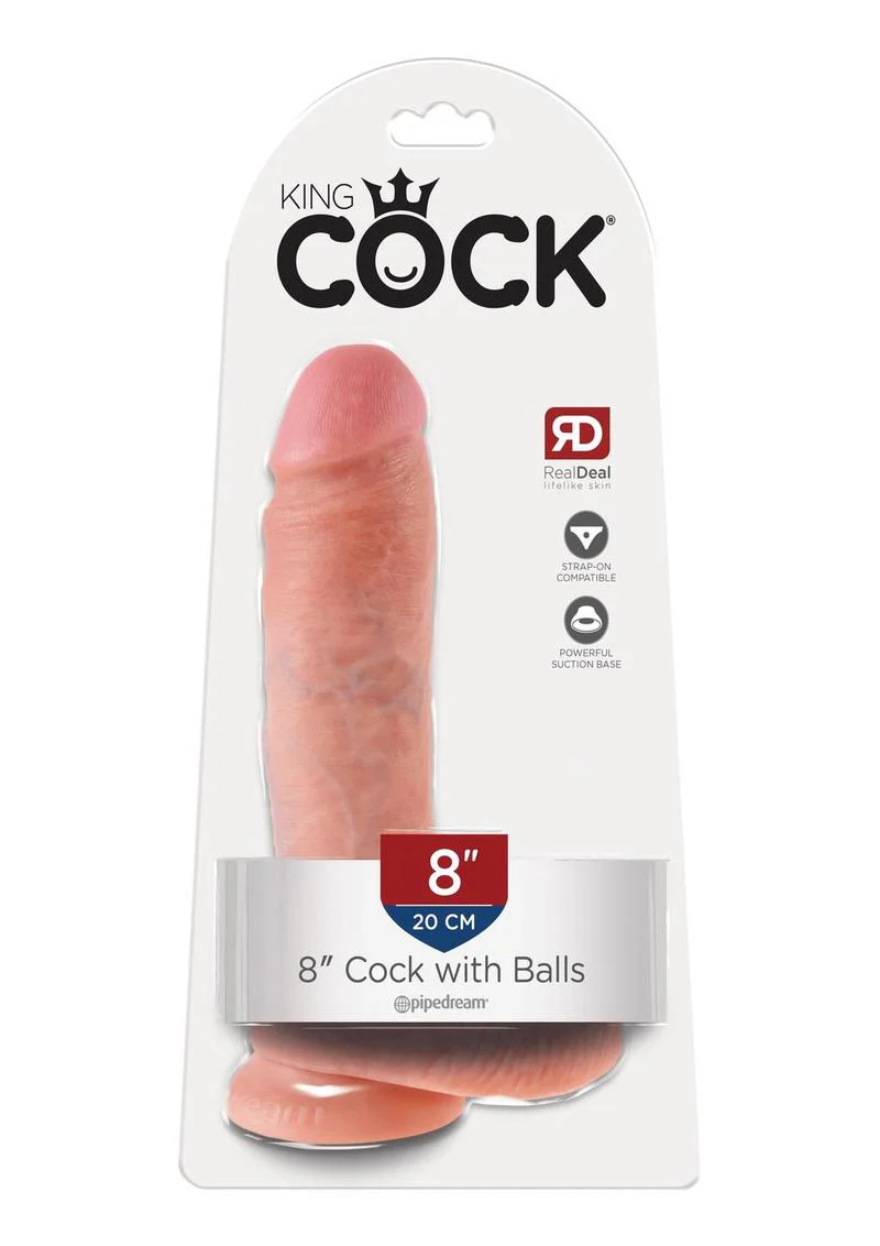King Cock Realistic Dildo With Balls - Image 82