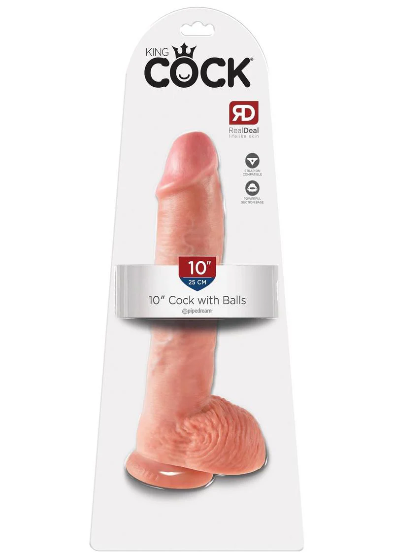 King Cock Realistic Dildo With Balls - Image 85