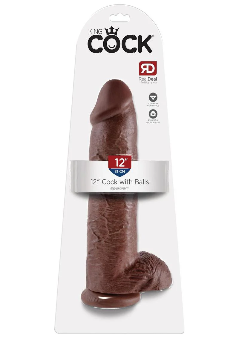 King Cock Realistic Dildo With Balls - Image 92