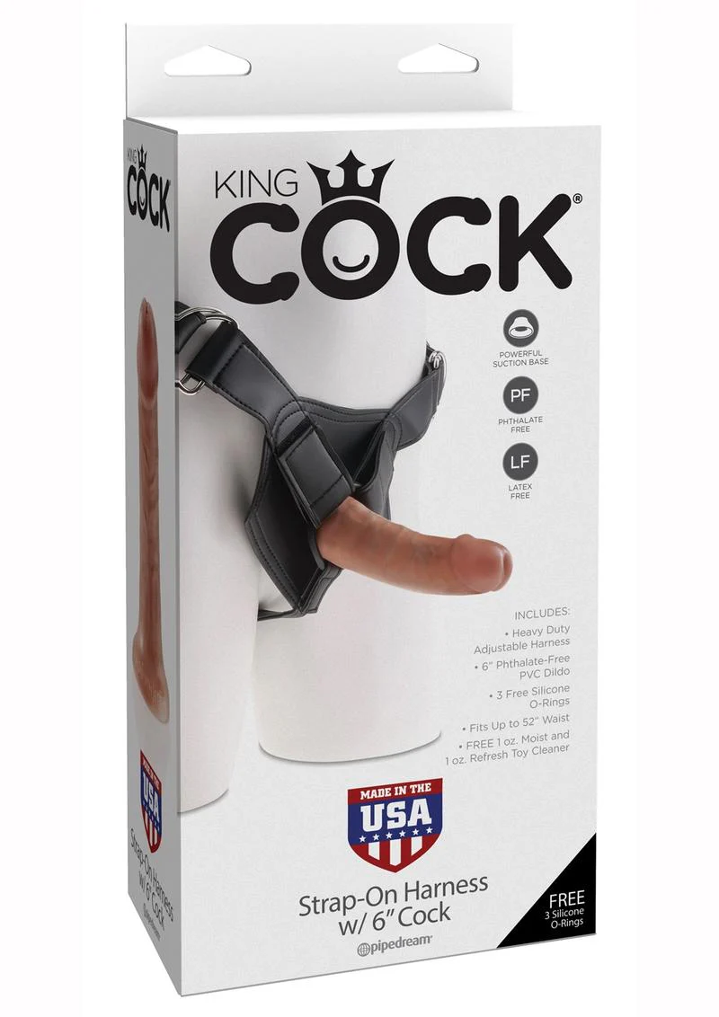 King Cock Strap-On Harness with Dildo - Image 21