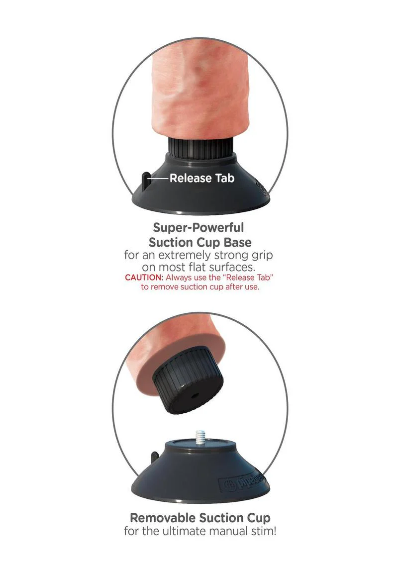 King Cock Vibrating Dildo with Balls And Suction Base - Image 20