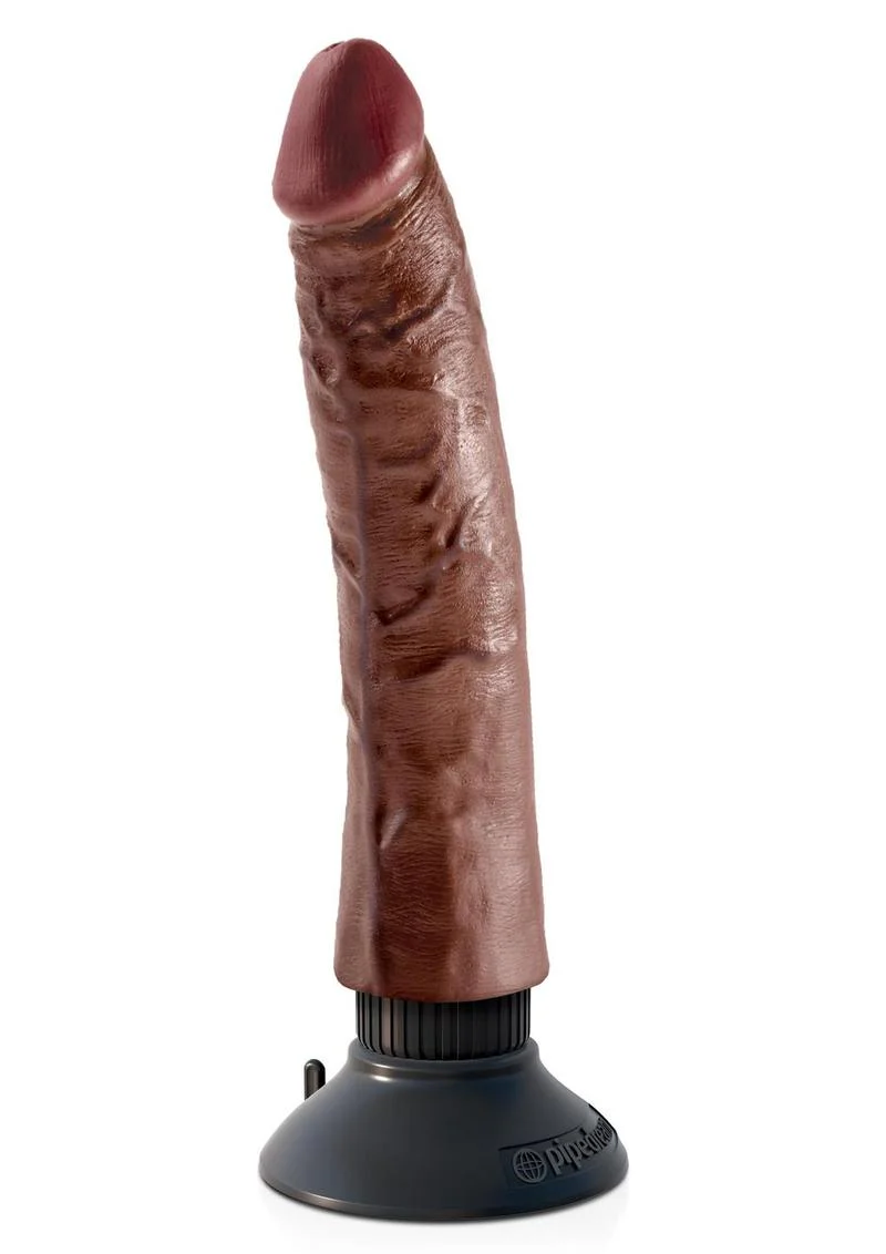 King Cock Vibrating Dildo with Suction Base RealDeal Lifelike Skin - Image 10