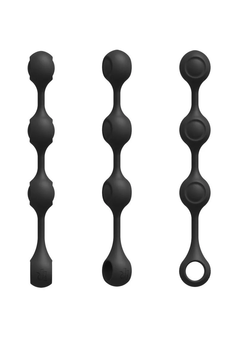 Kink by Doc Johnson Weighted Silicone Anal Balls - Image 3