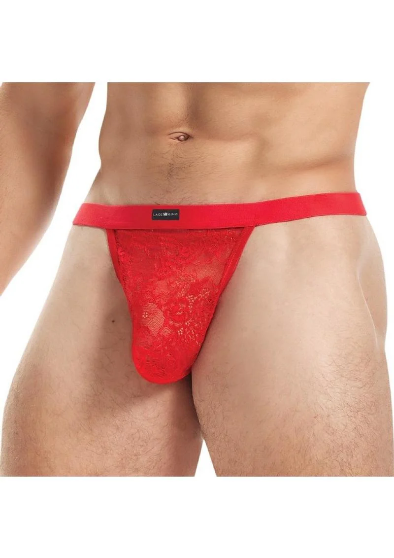 Lace King Lace G-String - Image 12