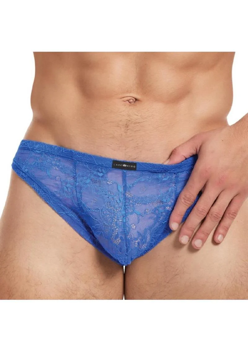 Lace King Men's Lace Thong Breathable Luxury Lingerie for Men