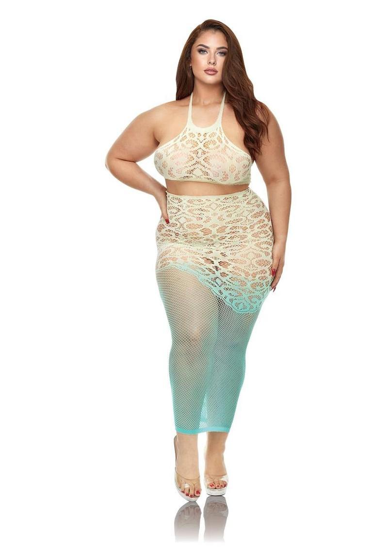 Lapdance Green Goddess Set