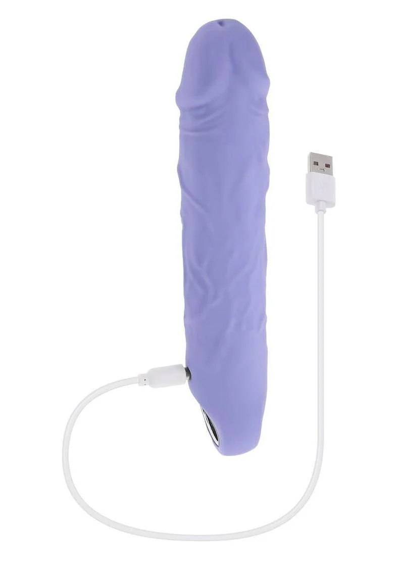 Large Purple Fantasy Vibrator - Image 3