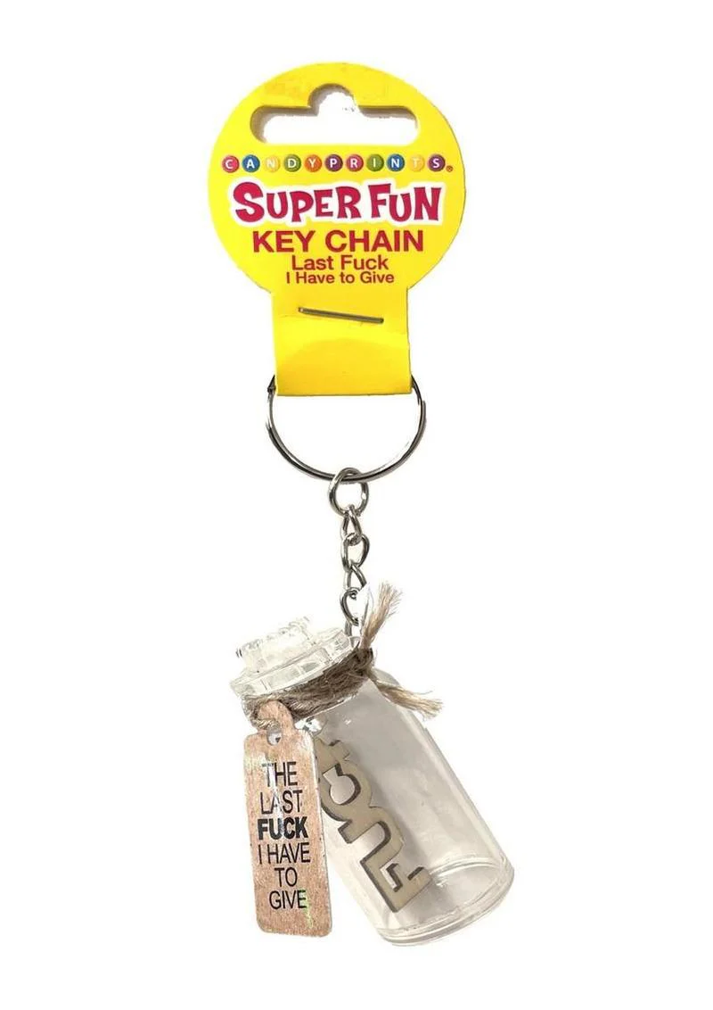 Last Fuck I Have to Give Key Chain - Image 2