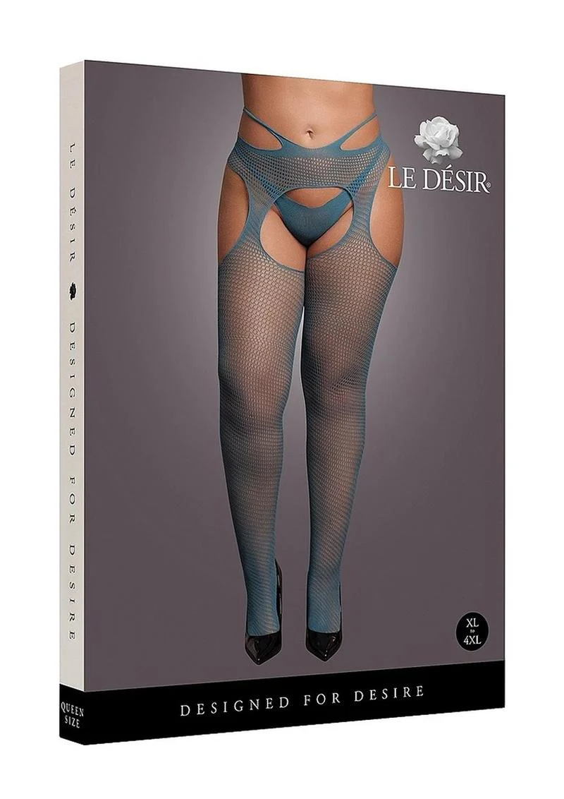 Le Désir Suspender Pantyhose Strappy Waist - Image 12