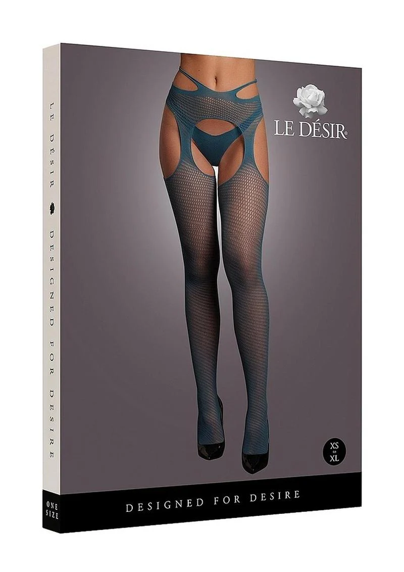 Le Désir Suspender Pantyhose Strappy Waist - Image 8