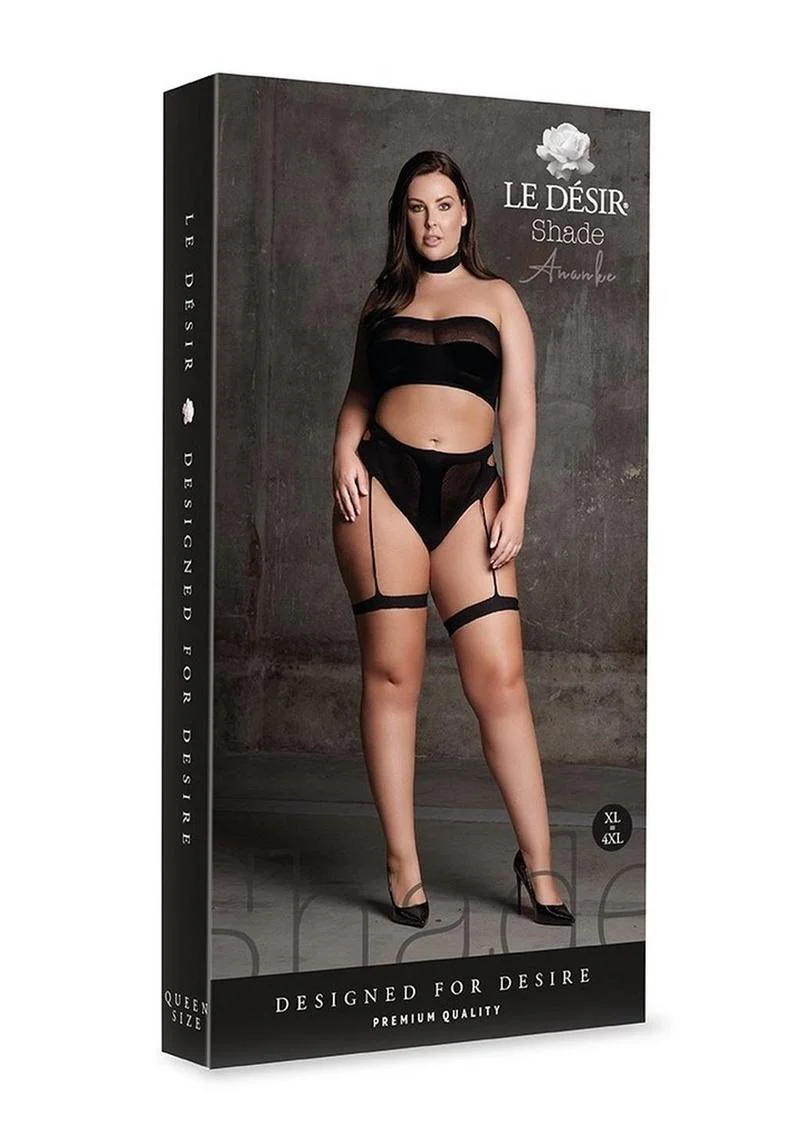 Le Désir Shade Ananke XII Three-Piece Set Choker Bandeau Top and Panty - Image 7