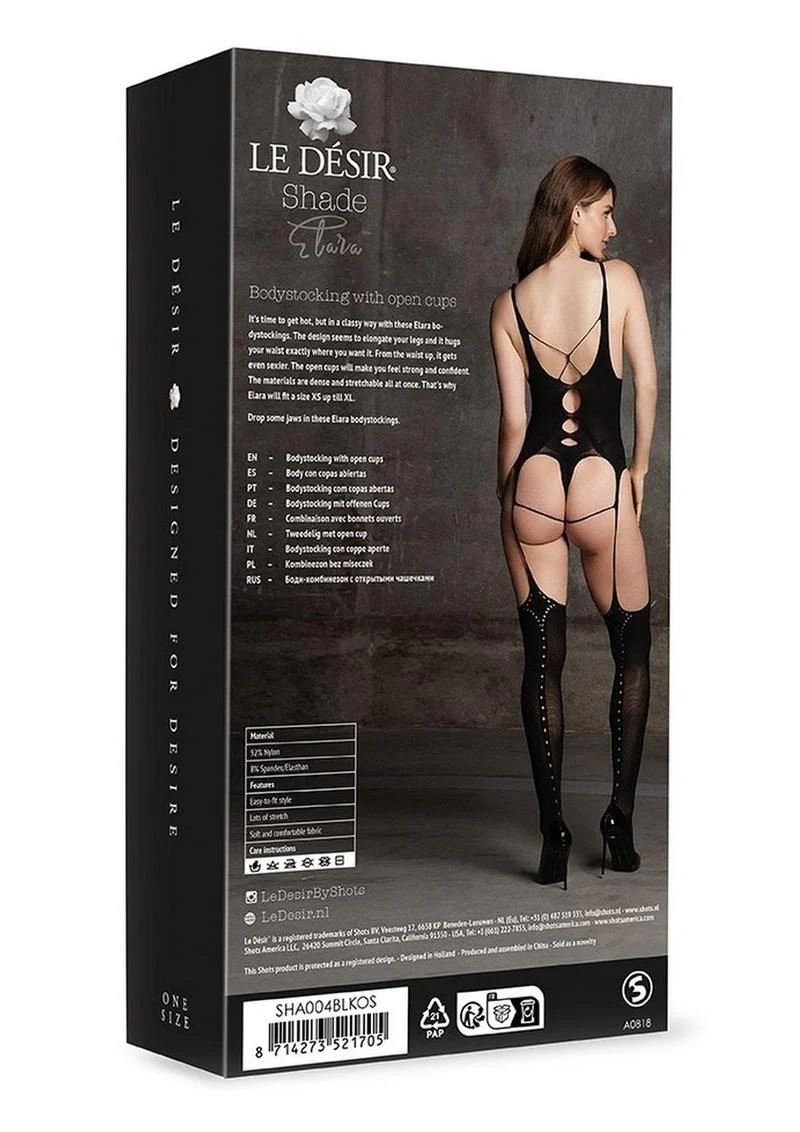 Le Desir Shade Elara Vii Bodystocking With Open Cups - Image 6