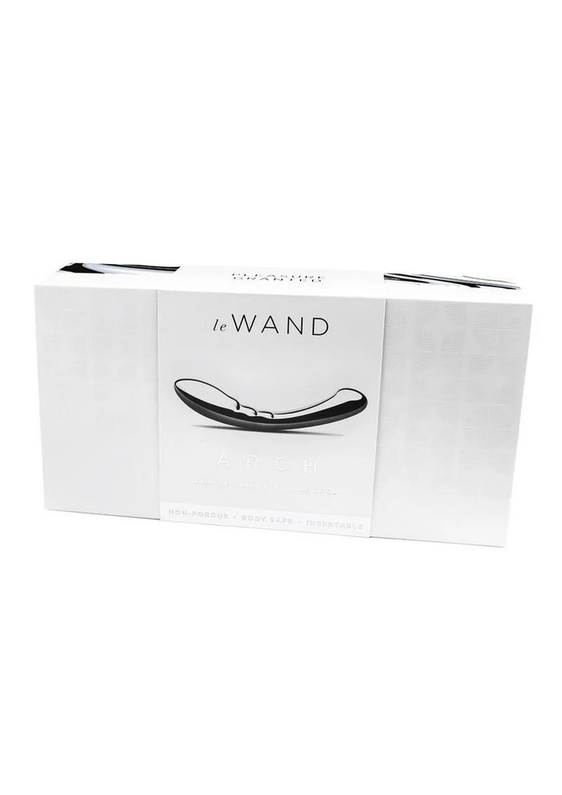 Le Wand Arch Dual-Ended Stainless Steel Dildo - Image 4