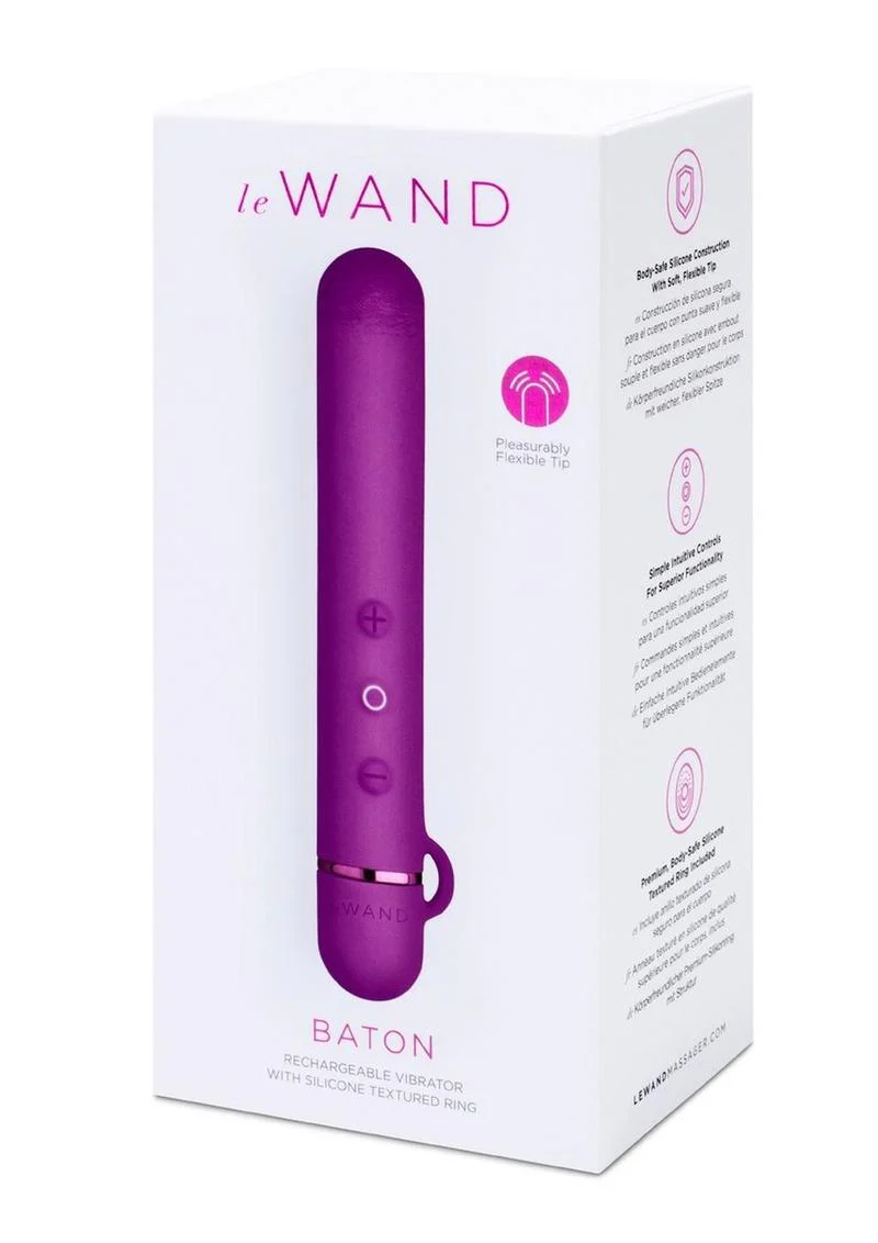 Le Wand Baton Rechargeable Silicone Vibrator - Image 11