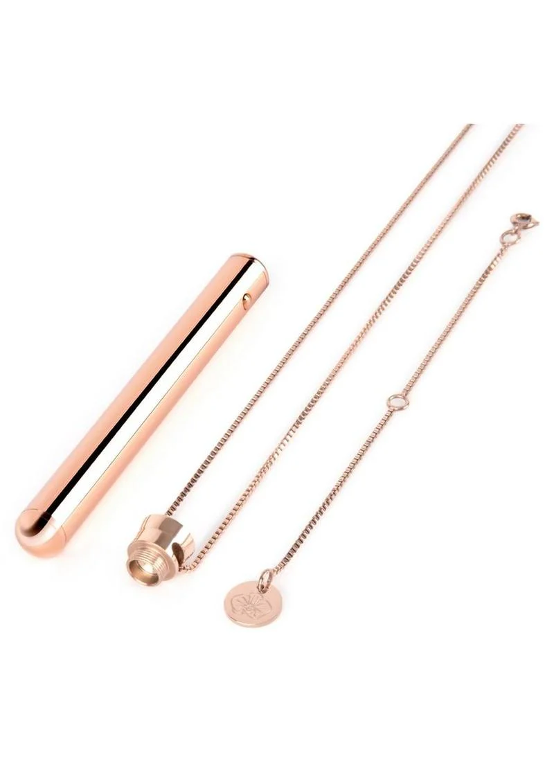 Le Wand Necklace Vibe Rechargeable Silicone Vibrator - Image 4