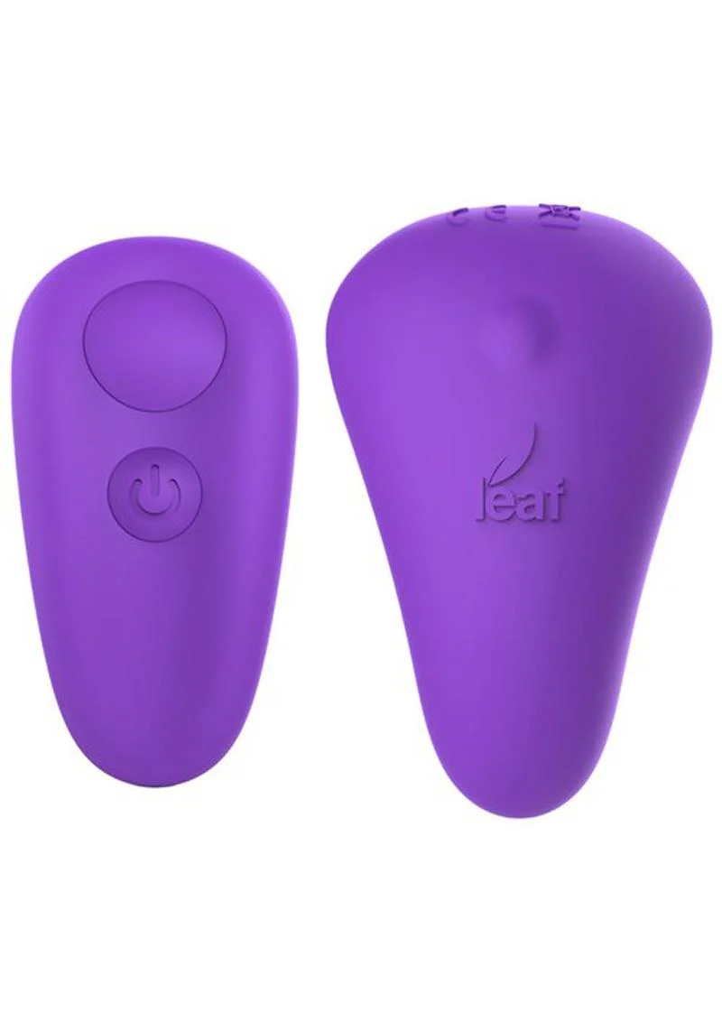 Leaf Spirit Plus Silicone Rechargeable Panty Vibe with Remote Control