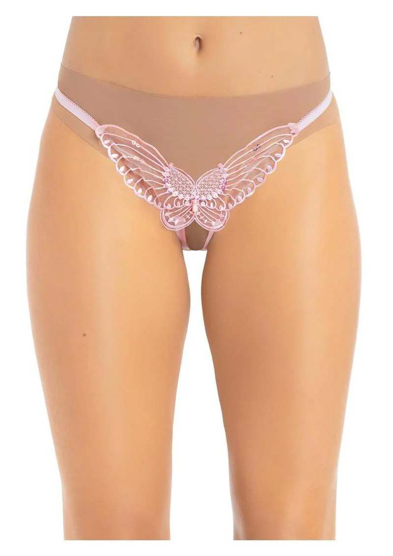 Leg Avenue Butterfly Crotchless Lingerie - Image 8