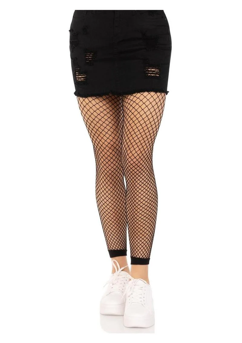 Leg Avenue Industrial Net Footless Tights - Image 4