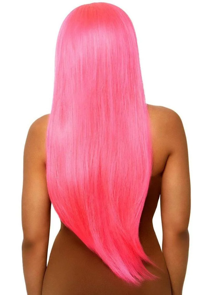 Leg Avenue Long Straight 33" Center Part Wig Synthetic - Image 12