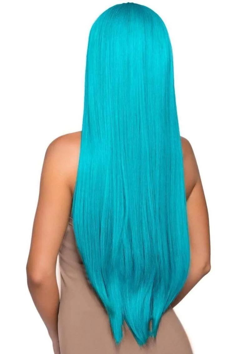 Leg Avenue Long Straight 33" Center Part Wig Synthetic - Image 18