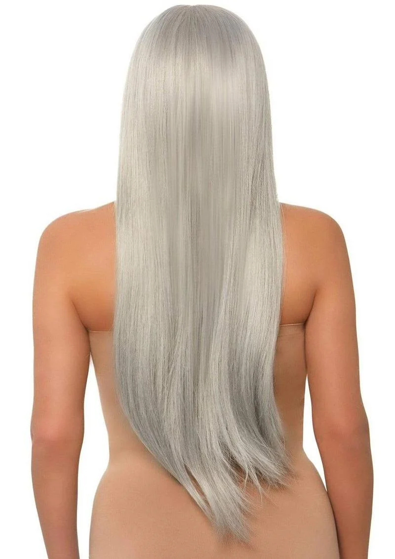 Leg Avenue Long Straight 33" Center Part Wig Synthetic - Image 6