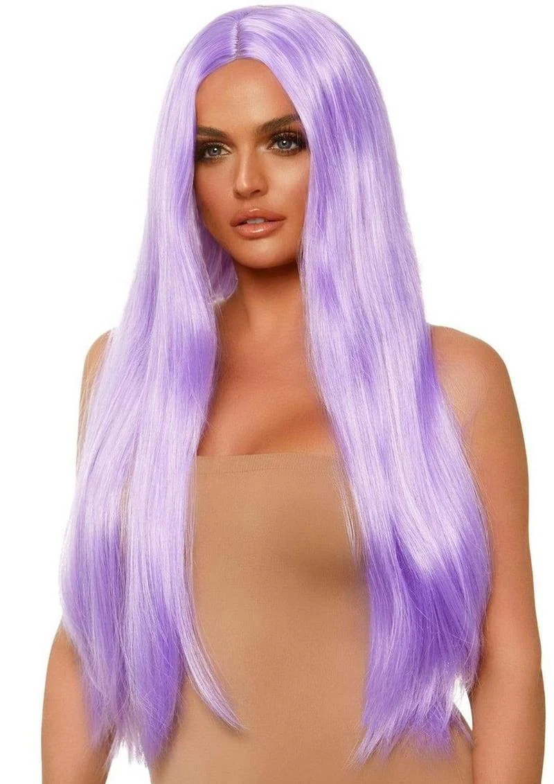 Leg Avenue Long Straight 33" Center Part Wig Synthetic - Image 7
