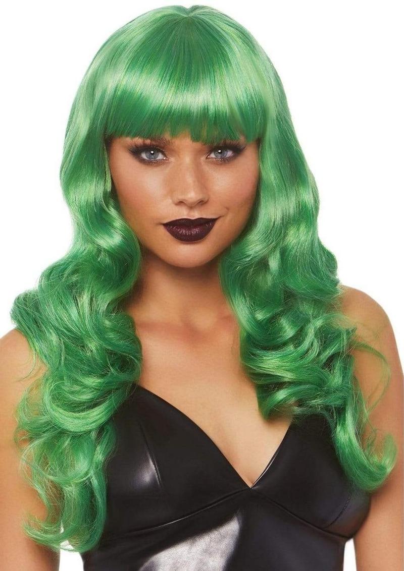 Leg Avenue Misfit Long Wavy Bang Wig - Image 7