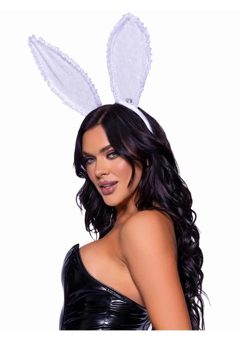 Leg Avenue Ruffle Bunny Ears With Bands - Image 4
