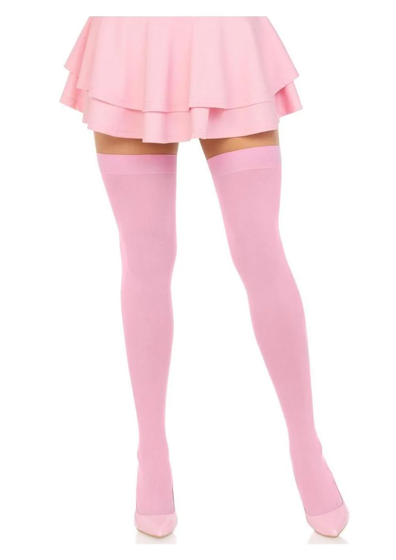 Leg Avenue Soft Nylon Fabric Over The Knee