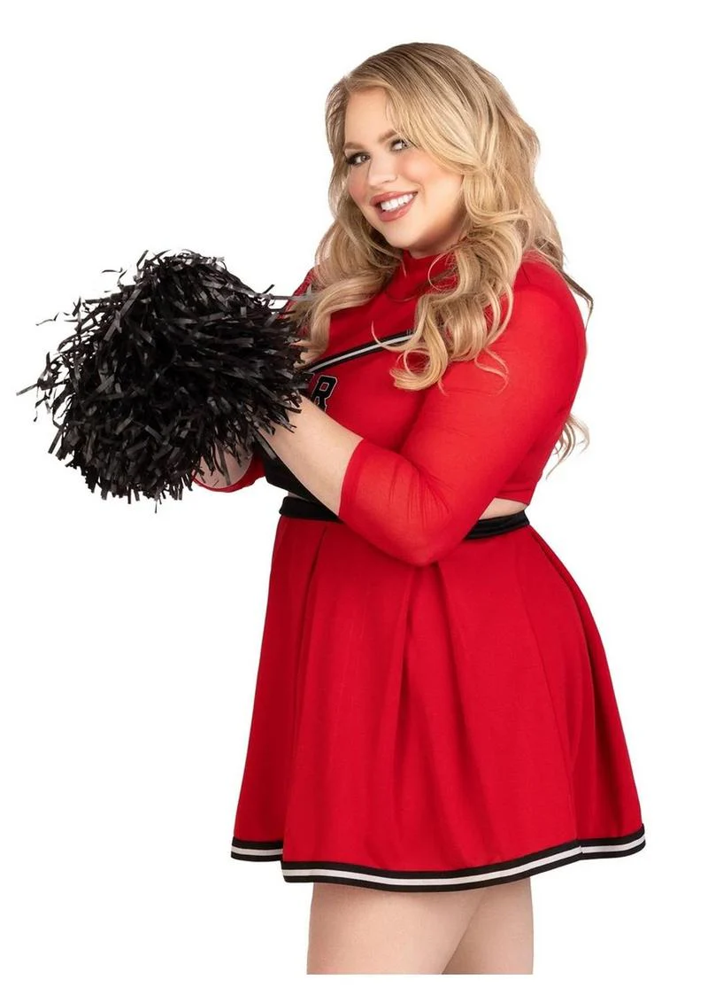 Leg Avenue Varsity Babe Set Crop Top with Logo - Image 7