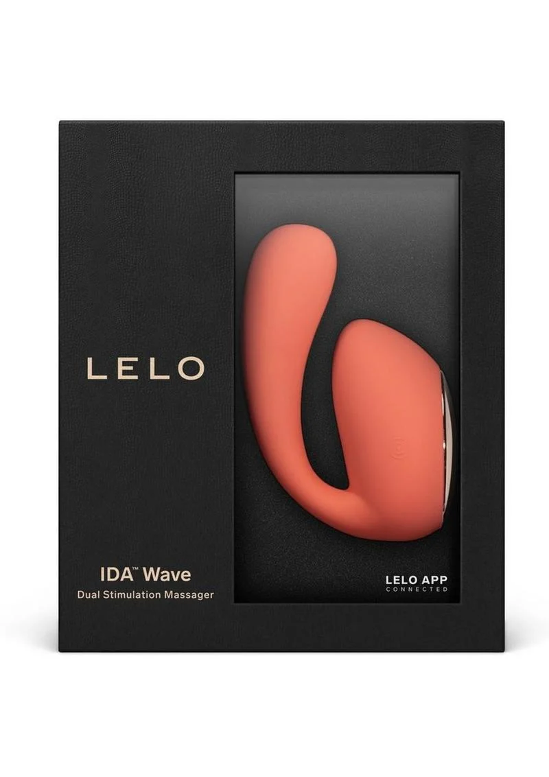 LELO Dual Stimulation Massager Coral Red - Image 2