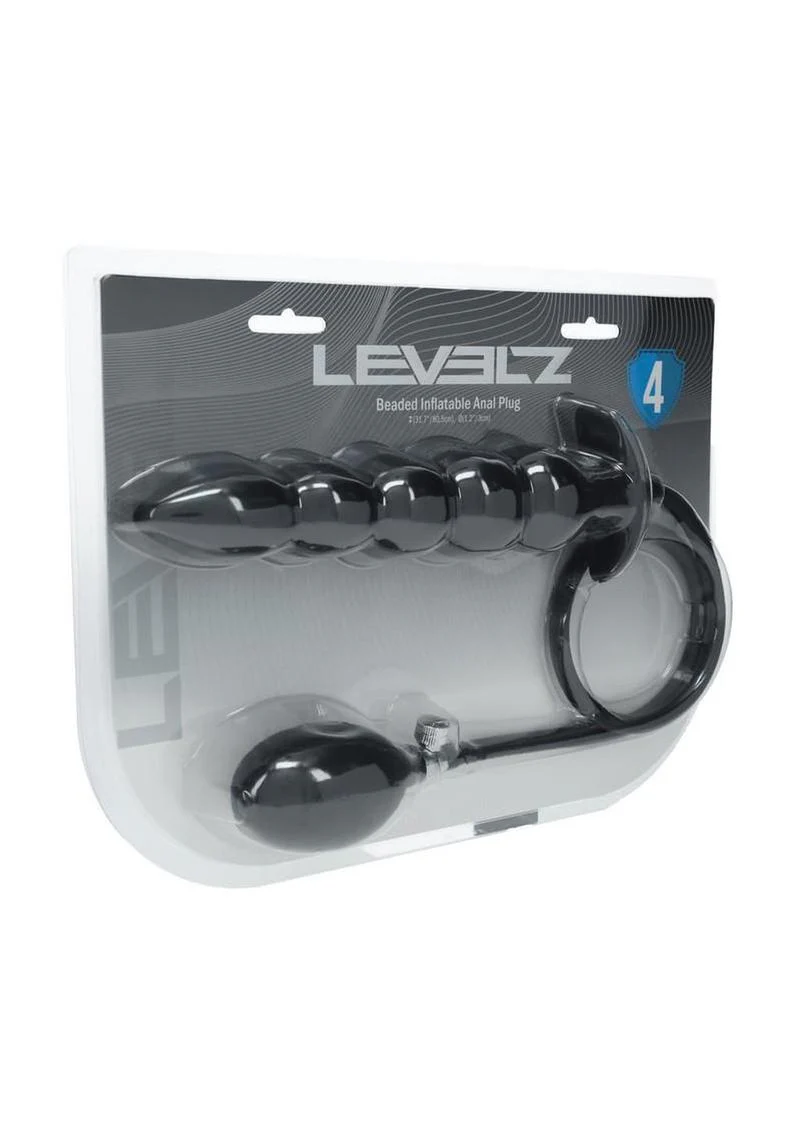 Levelz Beaded Inflatable Anal Plug - Image 3