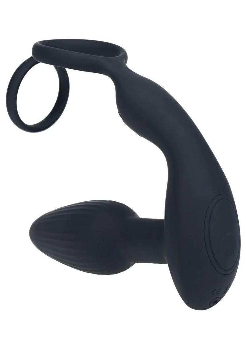 Levelz Dual Vibrating Prostate Stimulator with Cock Ring - Image 2