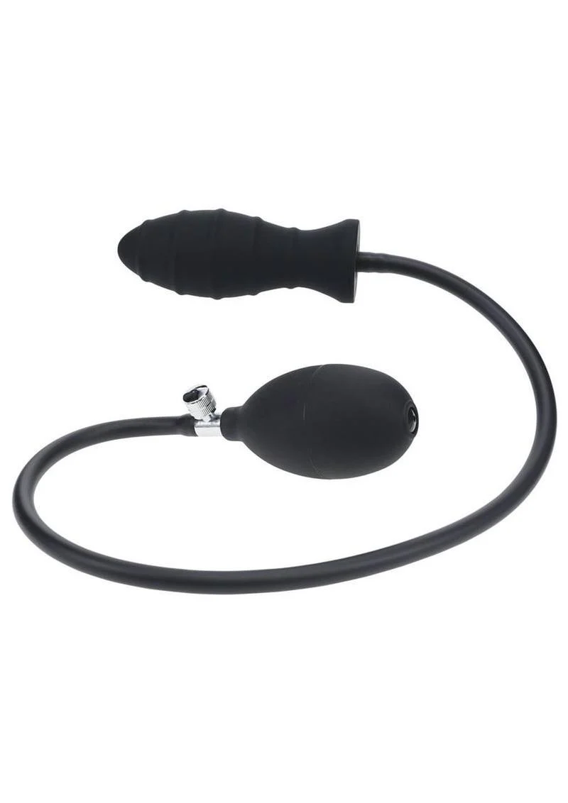 Levelz Ribbed Inflatable Anal Plug