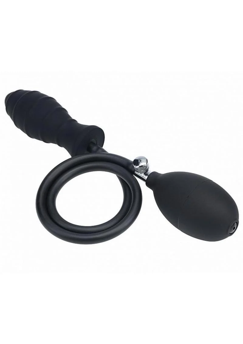 Levelz Ribbed Inflatable Anal Plug - Image 3