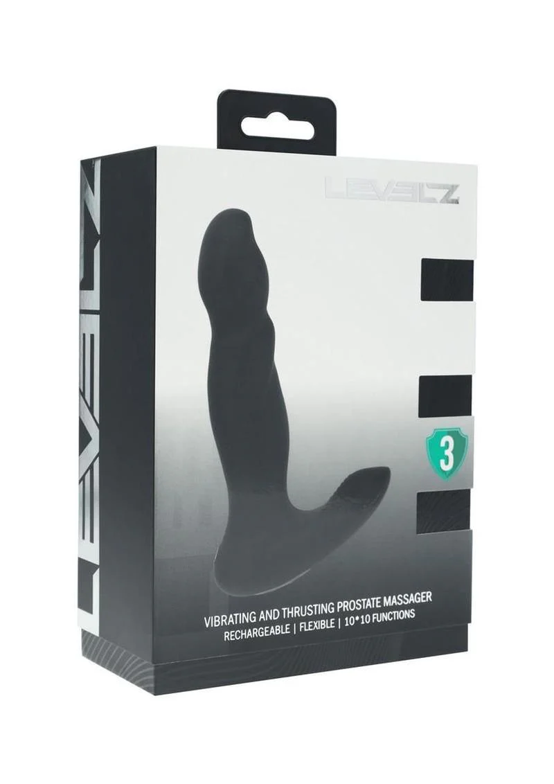 Levelz Vibrating And Thrusting Silicone Prostate Massager - Image 4