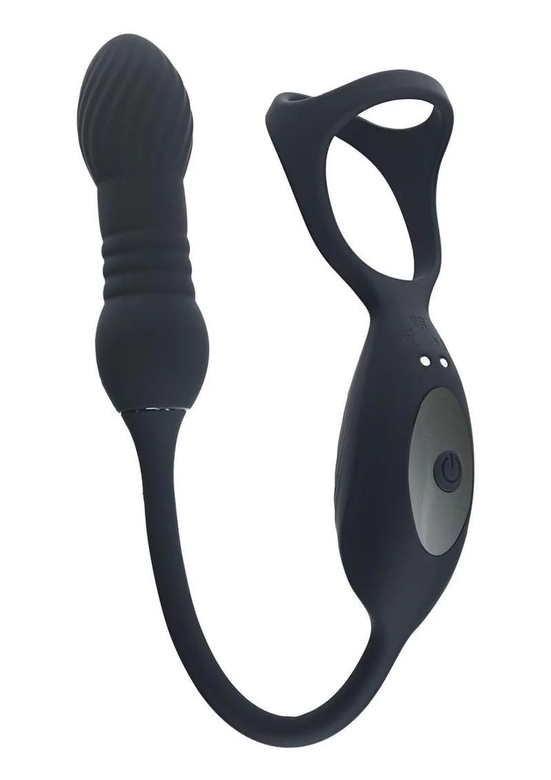 Levelz Vibrating And Thrusting Tri-O Cock Ring