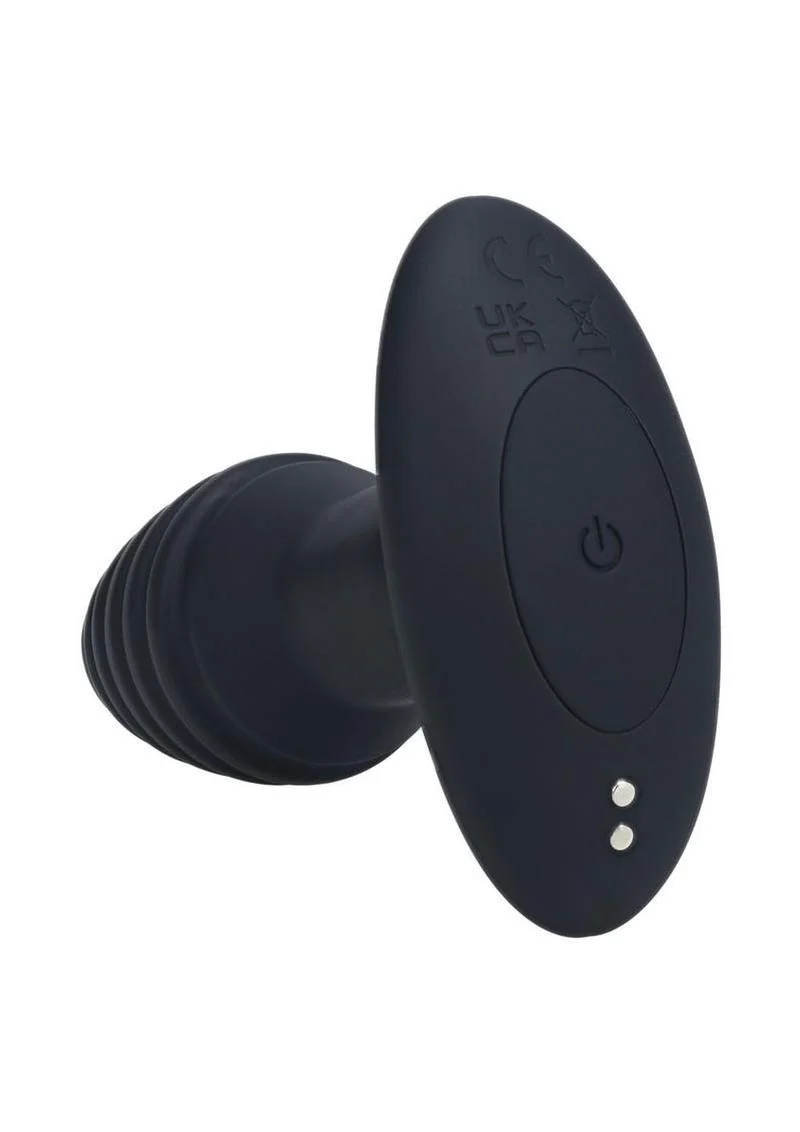 Levelz Vibrating Ribbed Anal Plug - Image 3