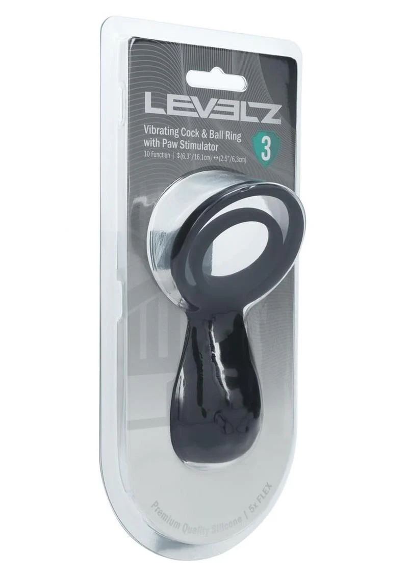 Levelz Vibrating Silicone Cock And Ball Ring - Image 2