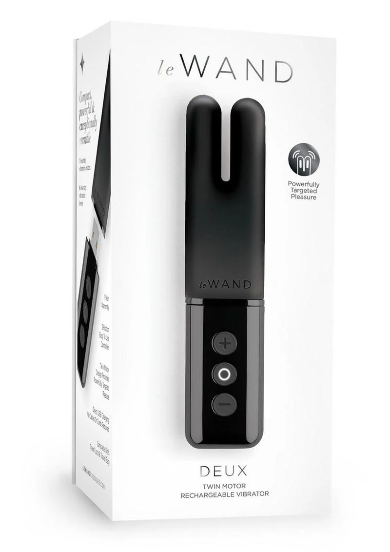 LeWand Deux Rose Gold Rechargeable Dual Motor Vibrator - Image 12