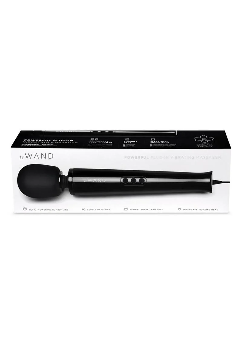 leWAND Ultra Powerful Plug-In Massager Sky White - Image 4