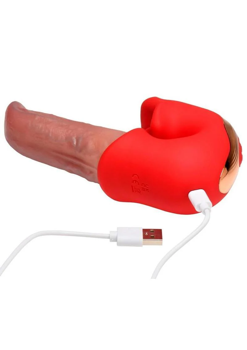 Lickgasm Lusty Licker Kissing & Licking Tongue Vibrator - Image 3
