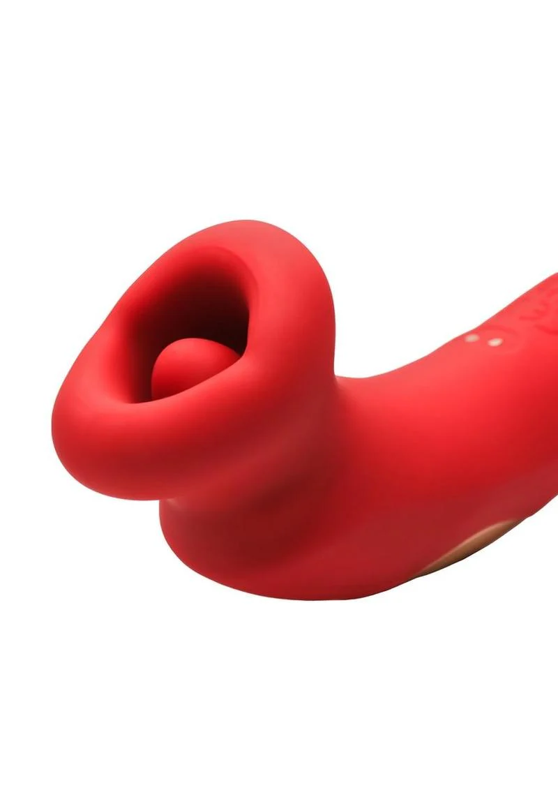 Lickgasm Plump Kiss Sucking & Vibrating Clitoral Stimulator - Image 2