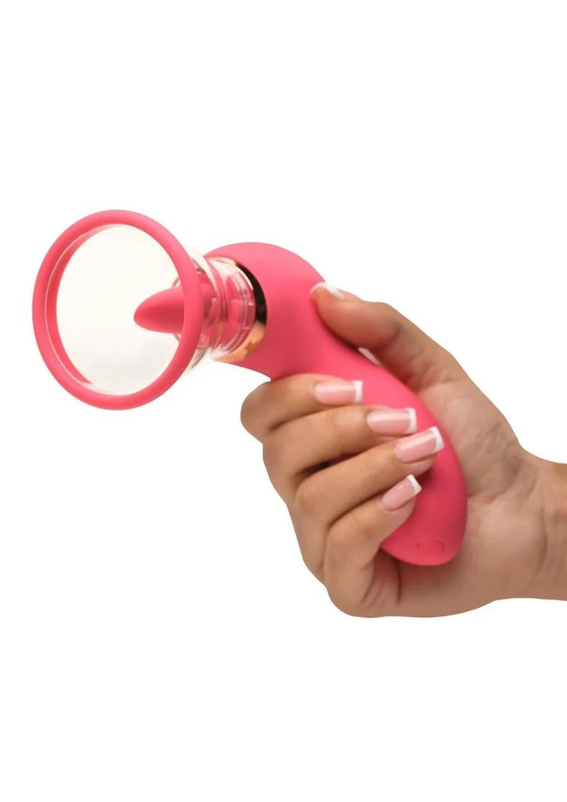 Lickgasm Plump Pleasure Licking & Sucking Stimulator - Image 3