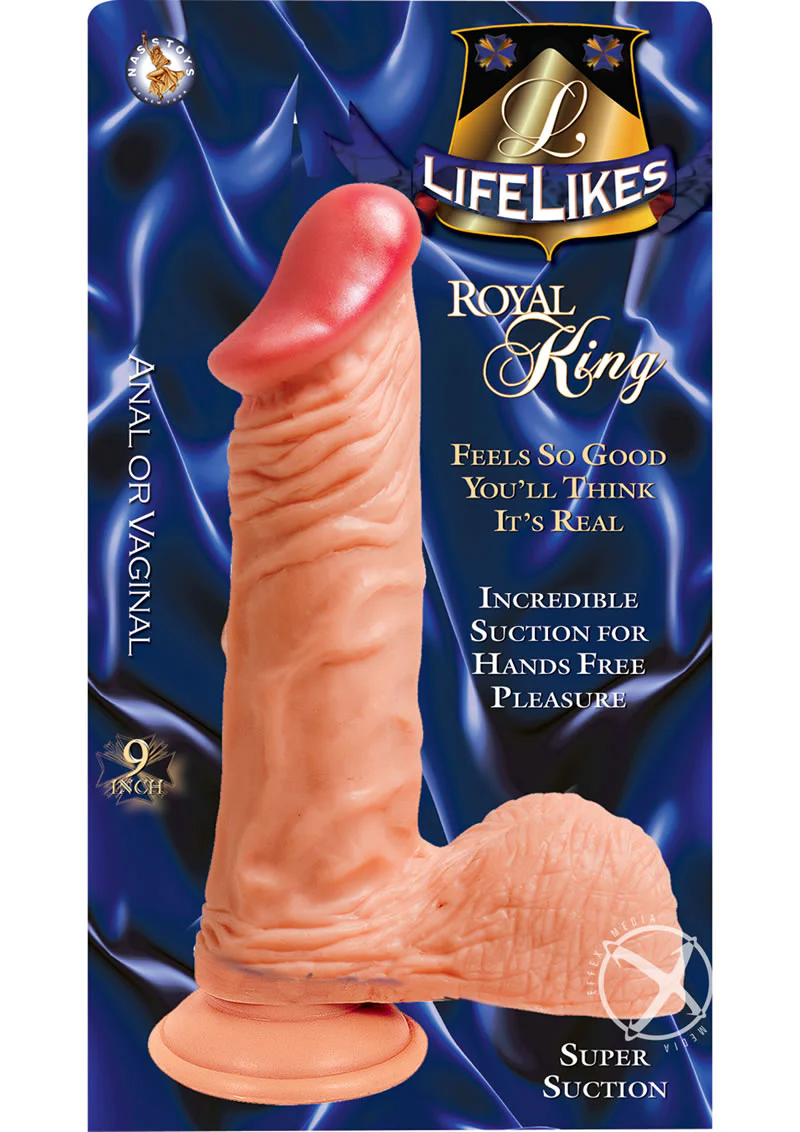 Lifelikes Royal King Hands Free Play Dildo With Super Suction - Image 2
