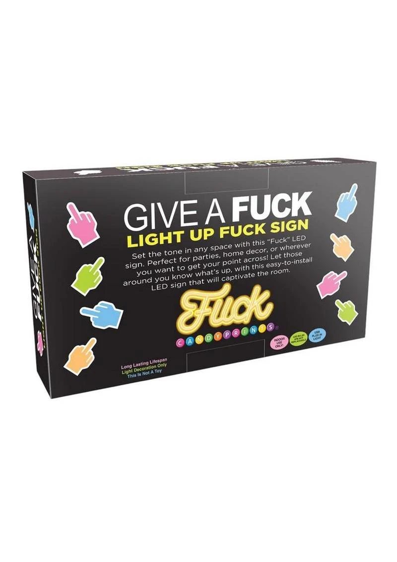 Light Up Fuck Sign Funny Neon LED Wall Décor for Bold Sexy Vibes - Image 3
