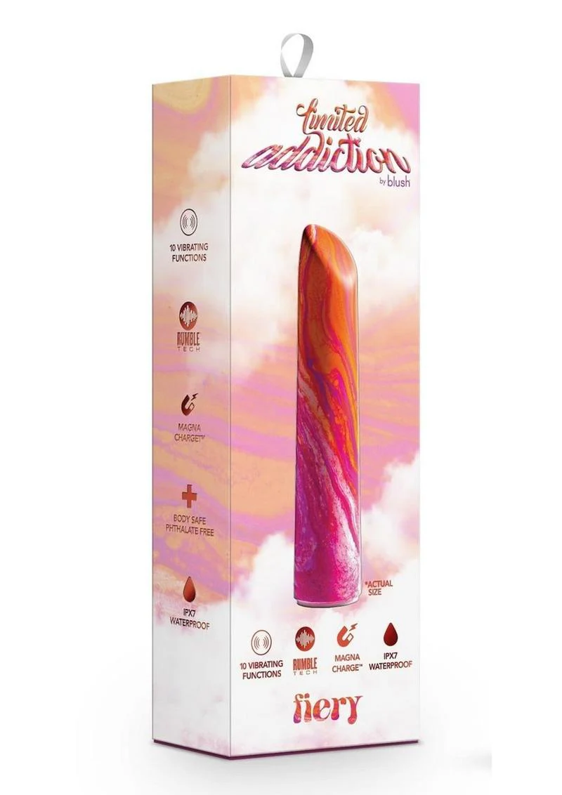 Limited Addiction Fiery Rechargeable Power Vibrator 10 Functions - Image 4