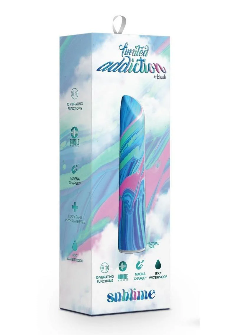 Limited Addiction Sublime Rechargeable Power Vibrator 10 Functions - Image 4