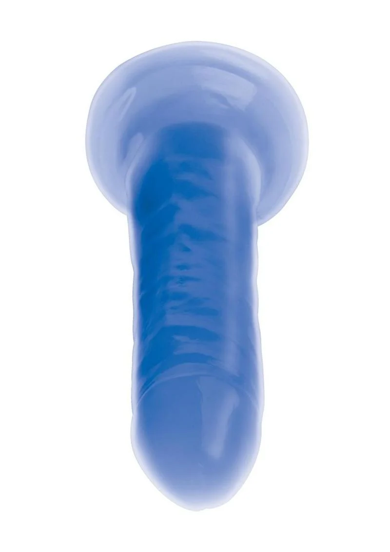 LolliCock Glow Premium Silicone Glow-in-the-Dark Dildo - Image 4