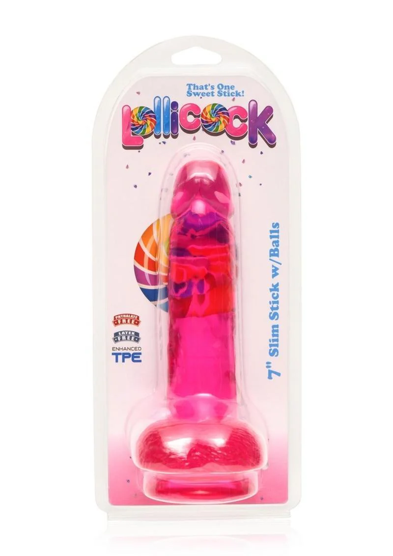 Lollicock Slim Stick Dildo With Balls - Image 25